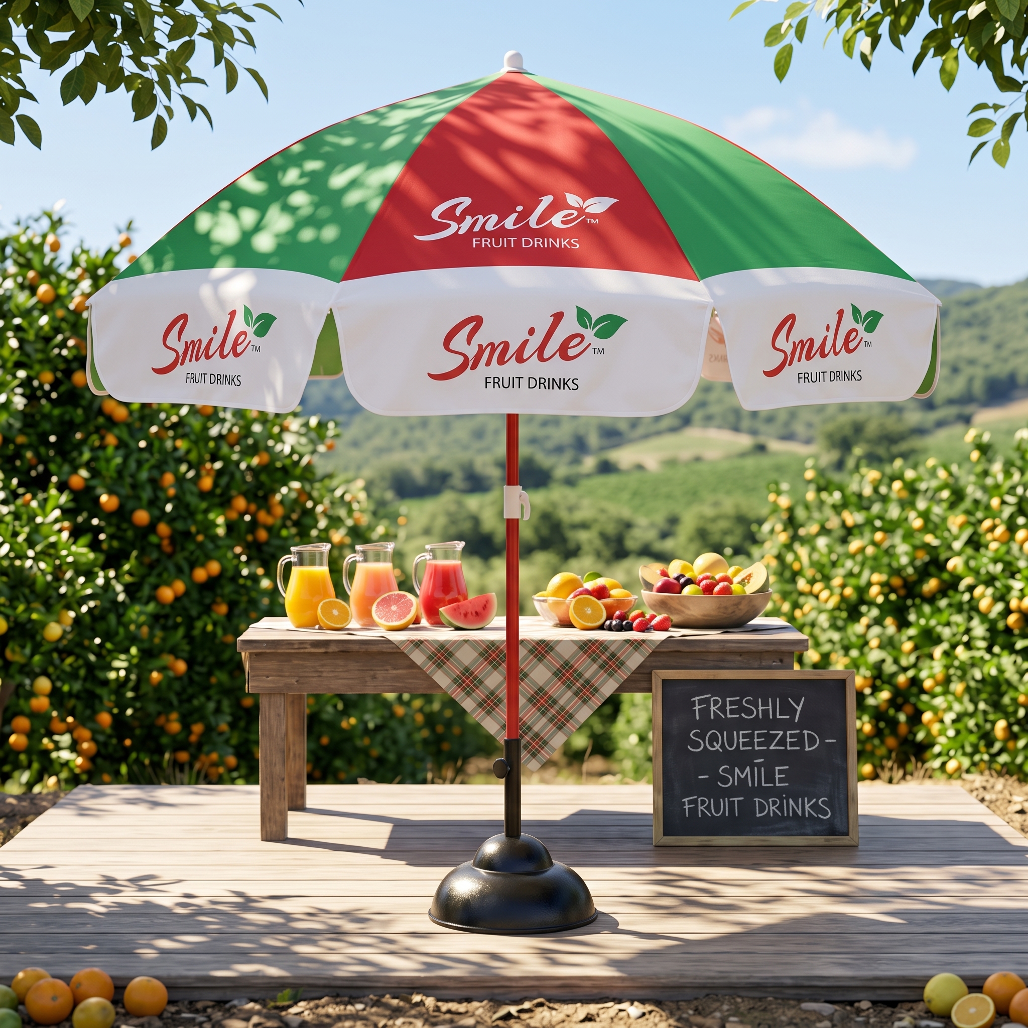 Smile Promotional Branded Umbrellas